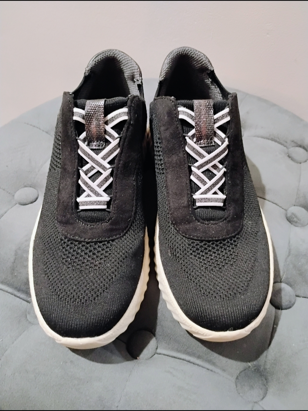Women's Slip-On Slight Platform Sneakers - Comfort Lightweight